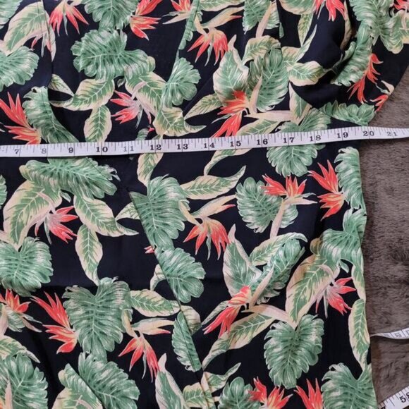 For Love & Lemons Tropical Long Sleeve Wrap‎ Blouse - Size Medium - Picture 9 of 10